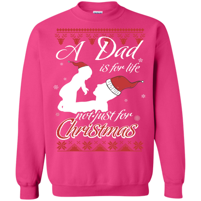 Family T-Shirt A Dad Is For Life Not Just For Christmas Heliconia