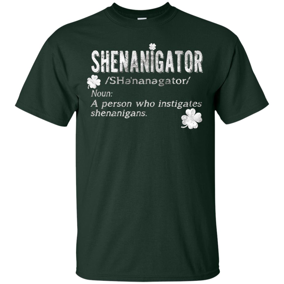Shenanigator Shamrocks St. Patrick Day Shirt For Irish Forest
