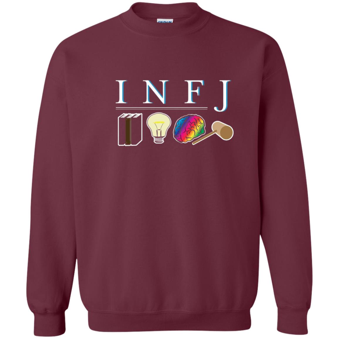 Infj Personality T-shirt Maroon