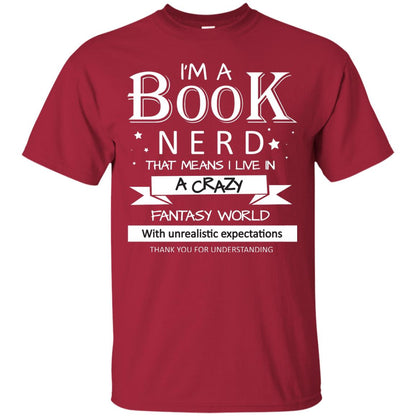 I'm A Book Nerd That Means I Live In A Carzy Fantasy World Cardinal