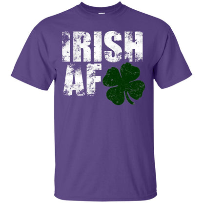 Funny Irish St. Patrick_s Day T-shirt Purple