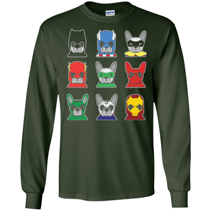 Dog Lover T Shirt Bulldog Bulldogs Heroes Forest Green