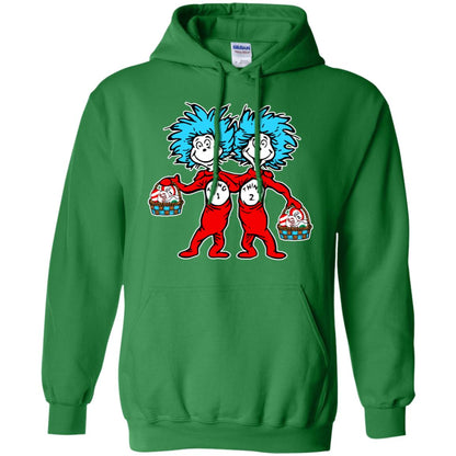 Dr. Seuss Thing 1 Thing 2 Easter Egg T-shirt Irish Green