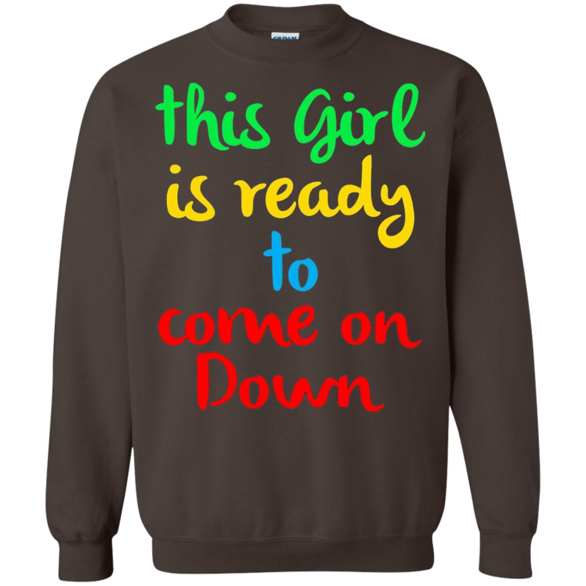 This Girl Is Ready To Come On Down Game Show T-shirt Dark Chocolate