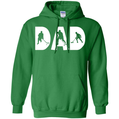 Daddy T-shirt Hockey Lover Irish Green