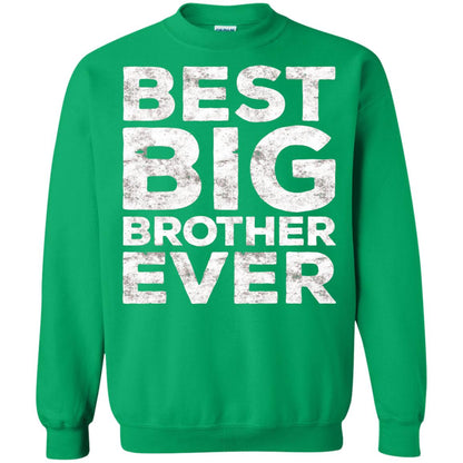Best Big Brother Ever Family T-shirt Irish Green