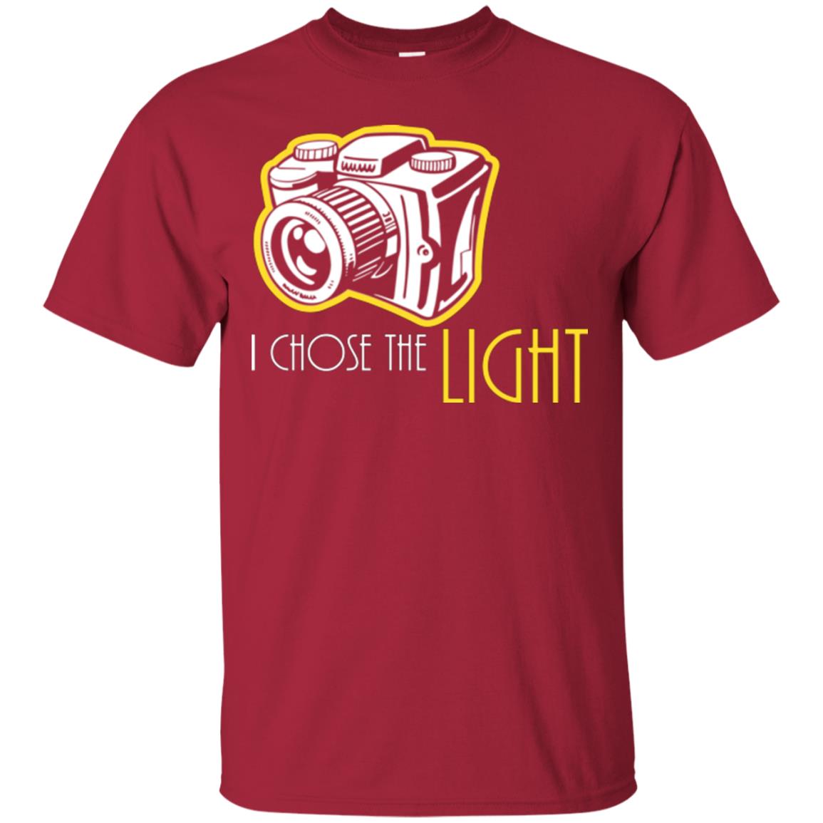Photographer T-shirt I Chose The Light Cardinal