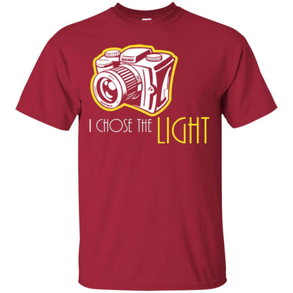 Photographer T-shirt I Chose The Light Cardinal