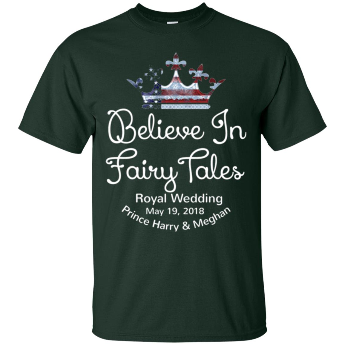 Royal Wedding Viewing Tshirt Believe In Fairy Tales 2018 Forest