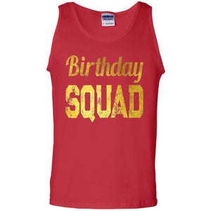 Birthday Squad Gold T-shirt