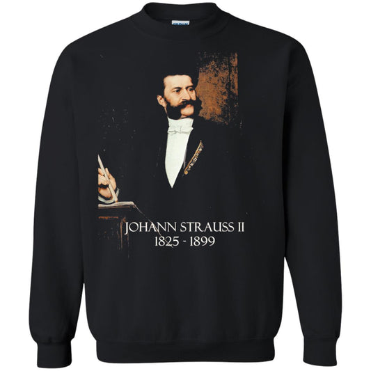 Musician T-shirt Johann Strauss Ii Black