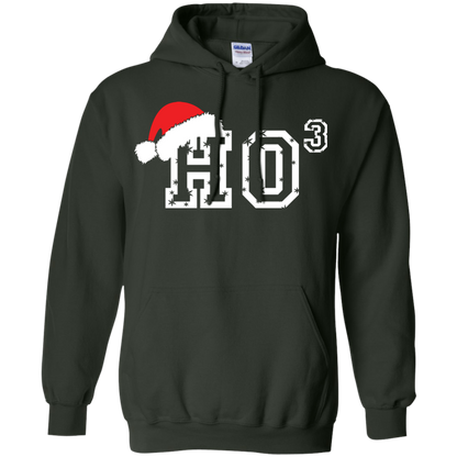 Christmas T-Shirt Ho Ho Ho Forest Green