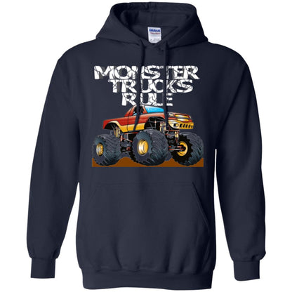Monster Trucks Rule T-shirt Navy