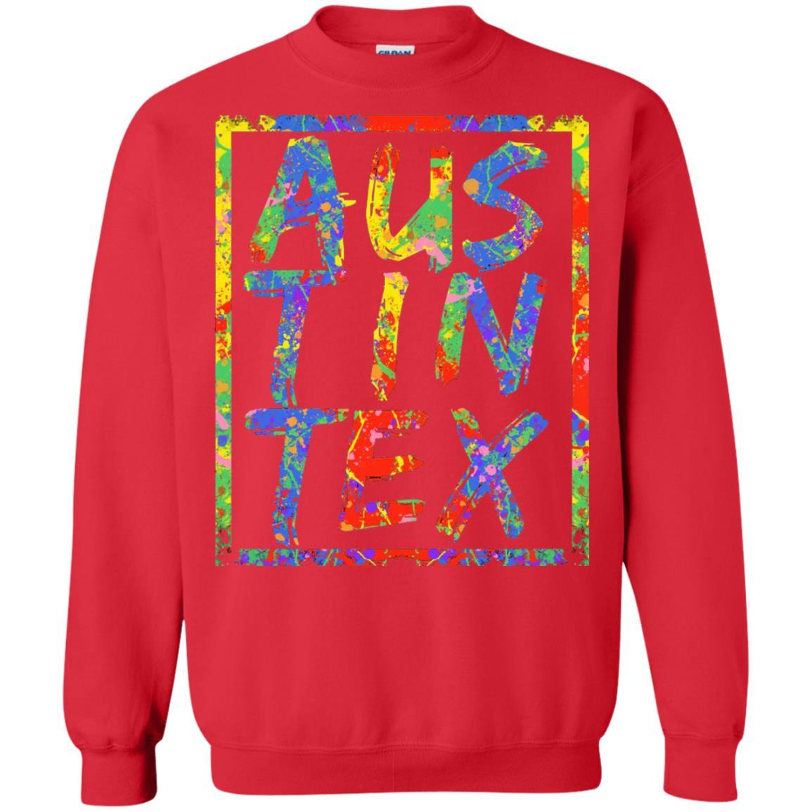 Austin Texas T-shirt Red