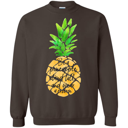 Funny Pineapple T-shirt Dark Chocolate