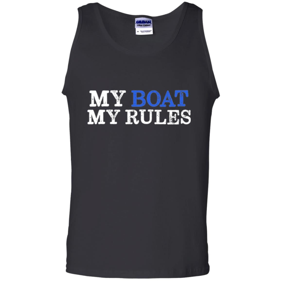 My Boat My Rules T-shirt Black
