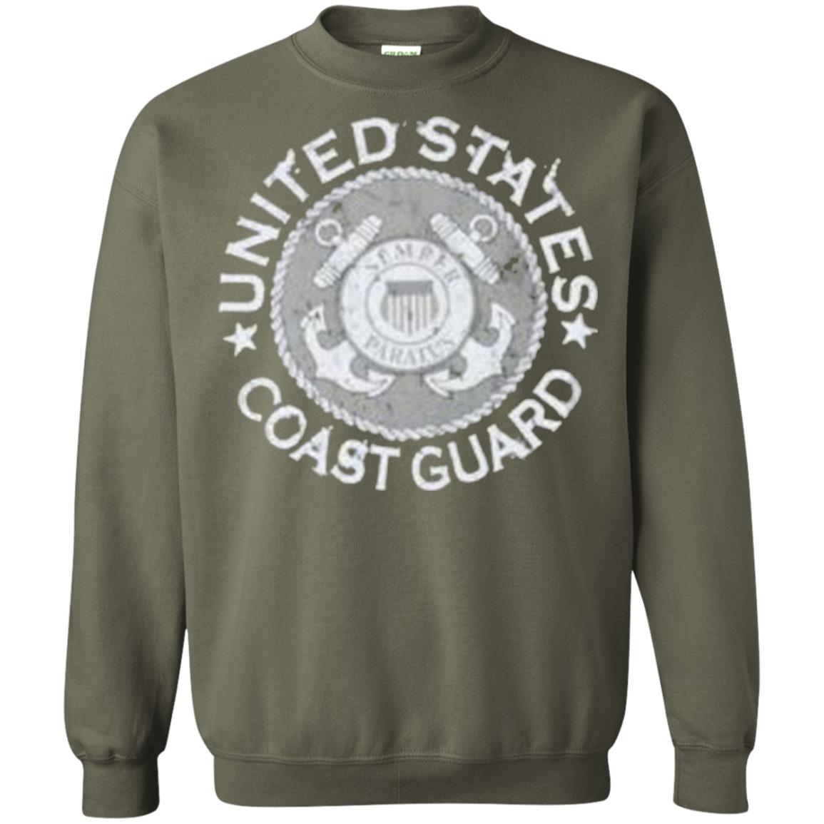 United States Coast Guard T Shirt Military Green