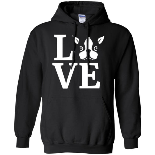 Dog Lovers T-shirt I Love My Boston Terrier Black