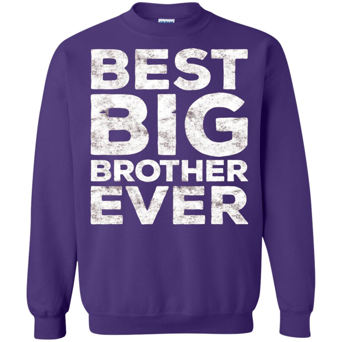 Best Big Brother Ever Family T-shirt Purple