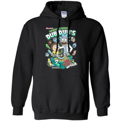 Movie T-shirt Wubba Luba Dub Dub_s Cereal Black