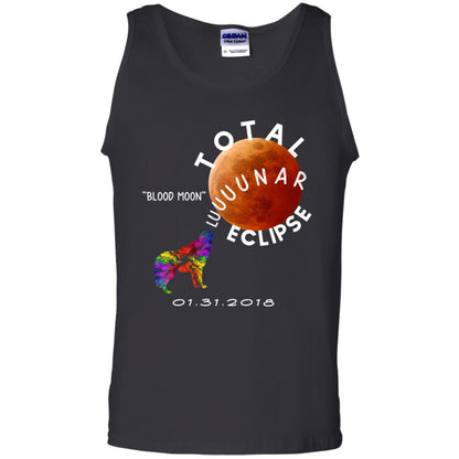 Best Total Lunar Eclipse Shirt 2018 Blood Moon T-shirt Black