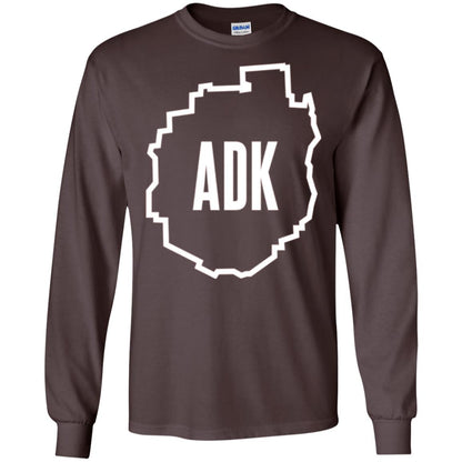 Adirondacks Adk T-shirt Dark Chocolate
