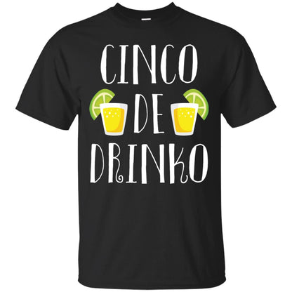 Cinco De Mayo Drinko Drink Lover Shirt Black
