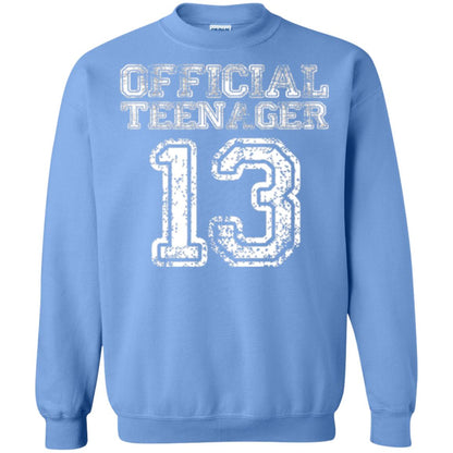 Brithday T-shirt Official Teenager T-shirt Carolina Blue