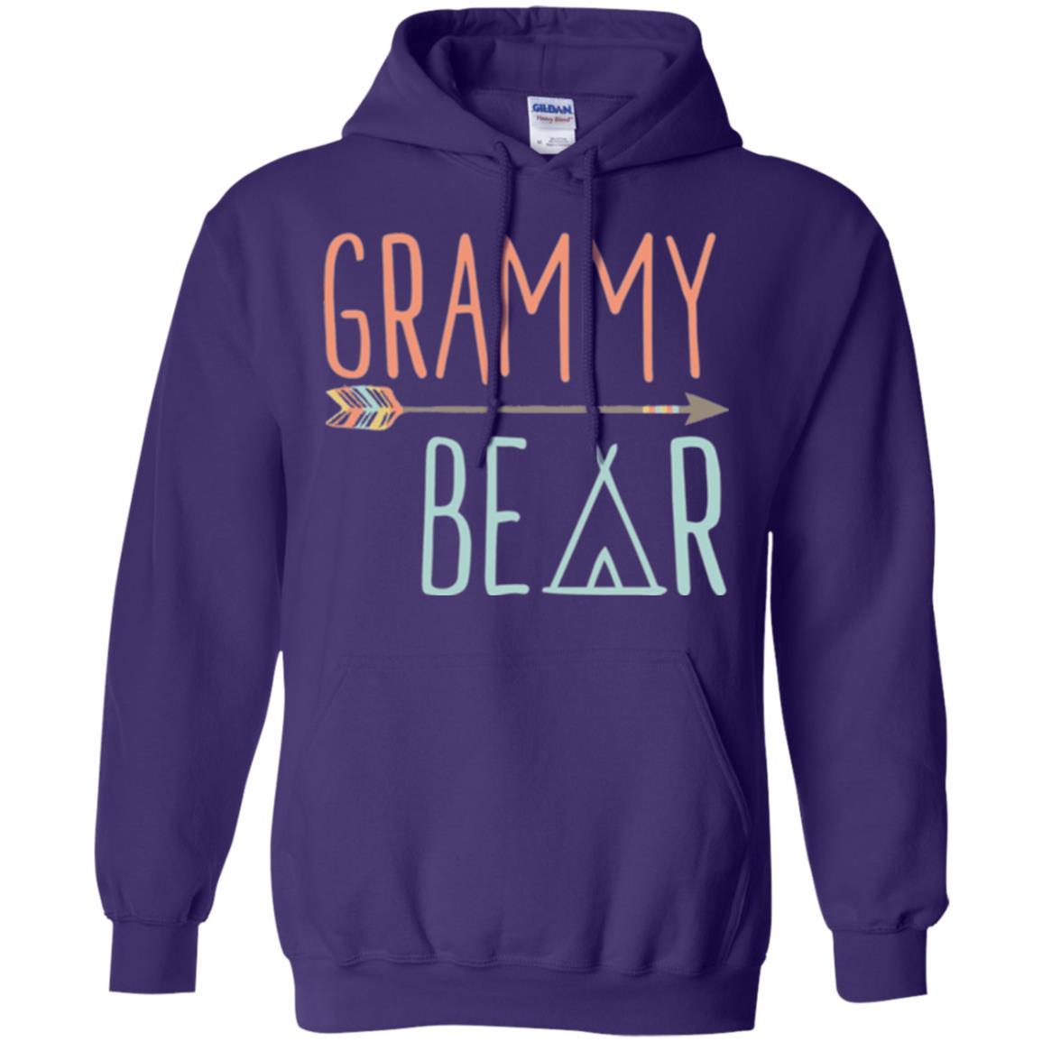 Bear Lover T-shirt Grammy Bear T-shirt Purple