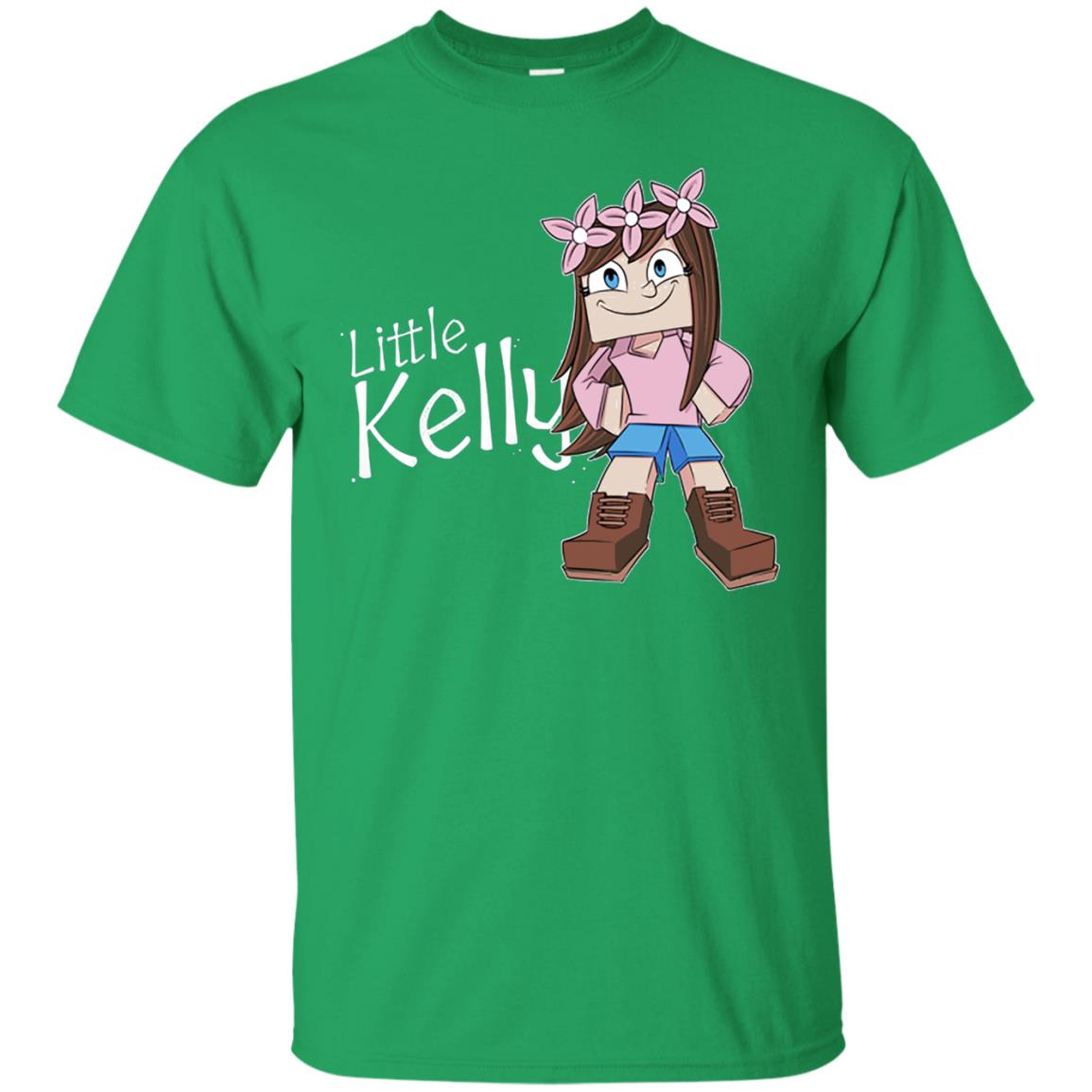 Little Kelly Minecraft Little Club Adventures Shirt Irish Green