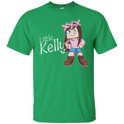 Little Kelly Minecraft Little Club Adventures Shirt Irish Green
