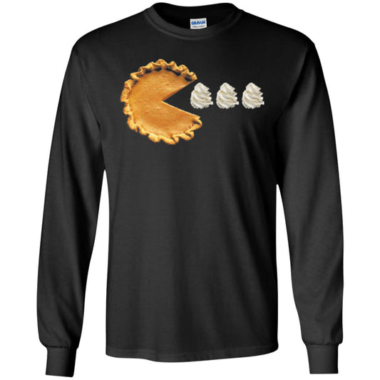 Pumpkin Pie Thanksgiving T-shirt Black