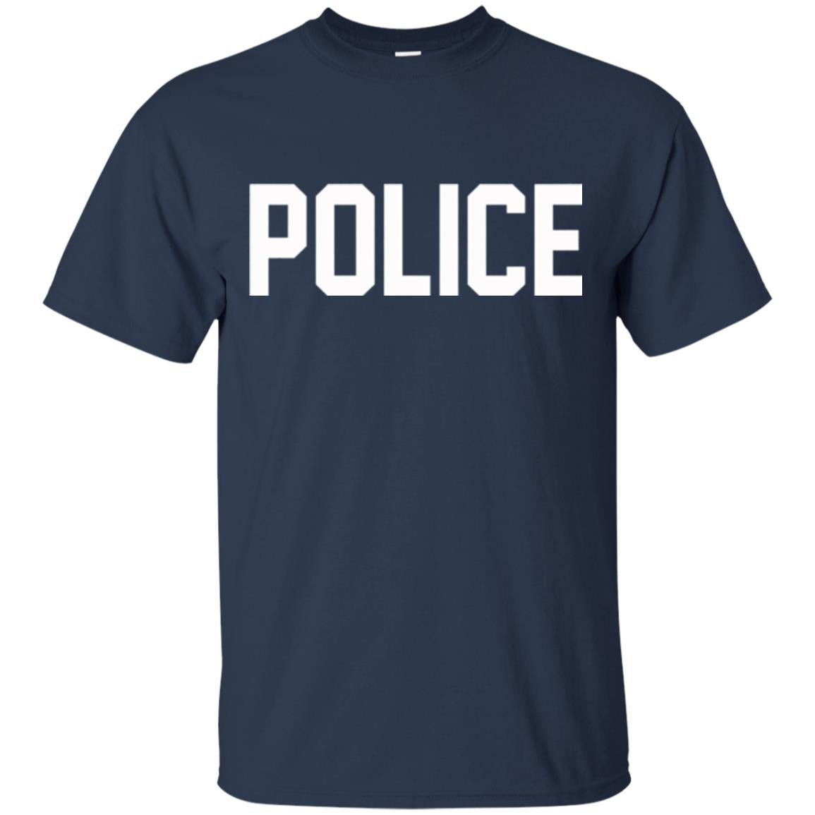 Police Halloween T-shirt Navy