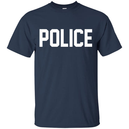Police Halloween T-shirt Navy