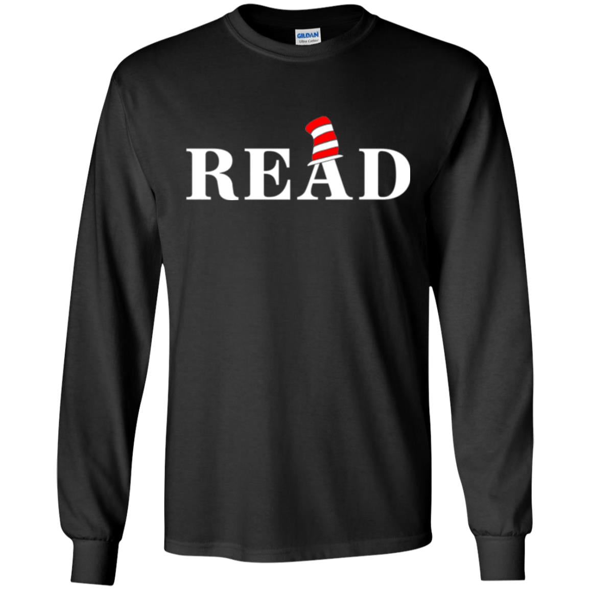 Read Book Lover National Wear Red Day T-shirt Black