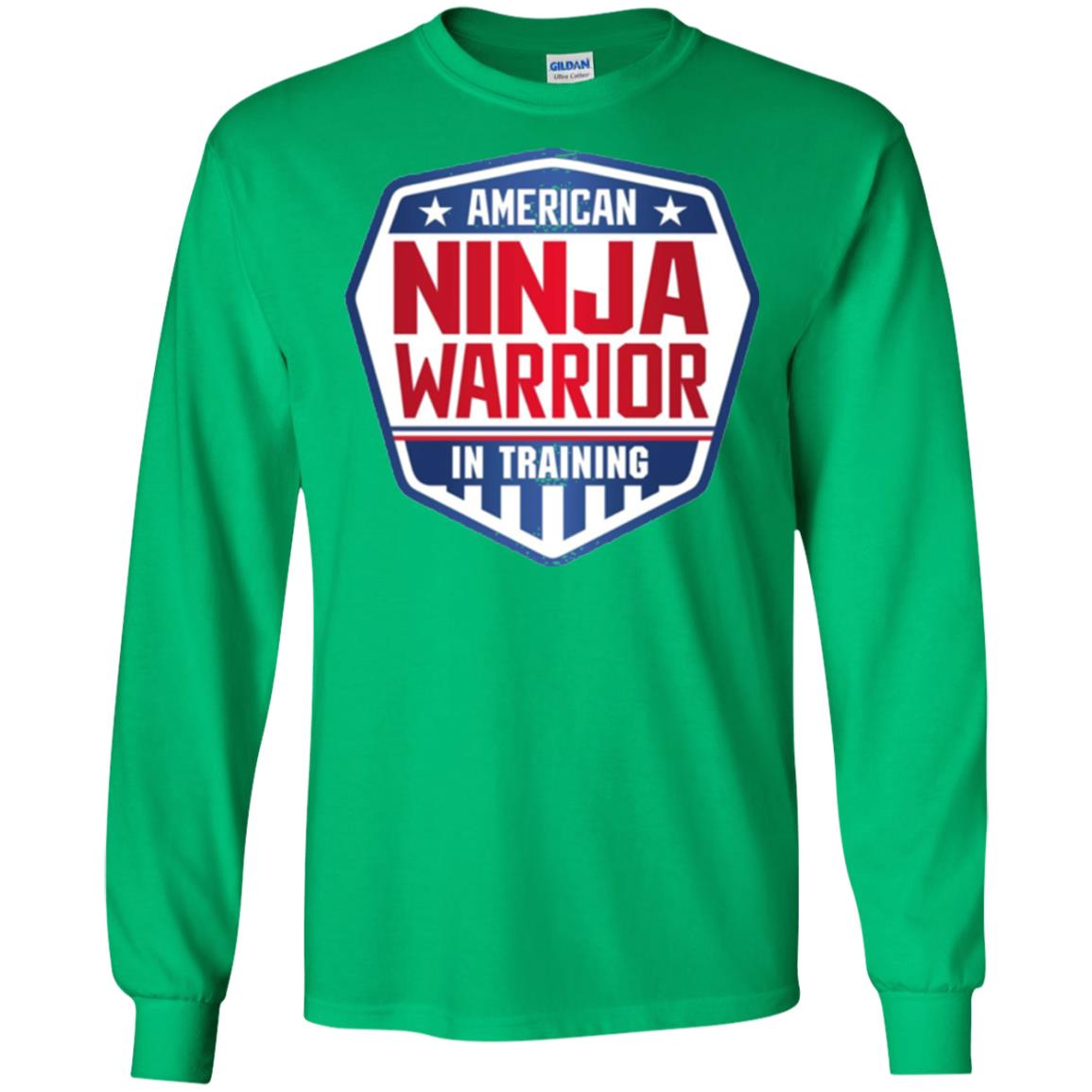 American Ninja Warrior In Training T-shirt Irish Green