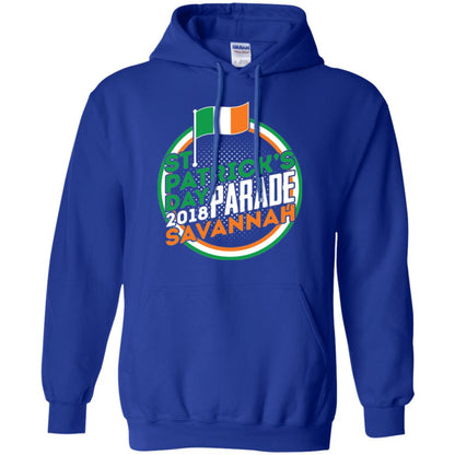 Parade Savannah 2018 Ireland Flag St. Patrick_s Day T-shirt Royal