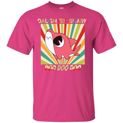 Daughter Shark Doo Doo Doo Family Shark Gift Shirt Heliconia
