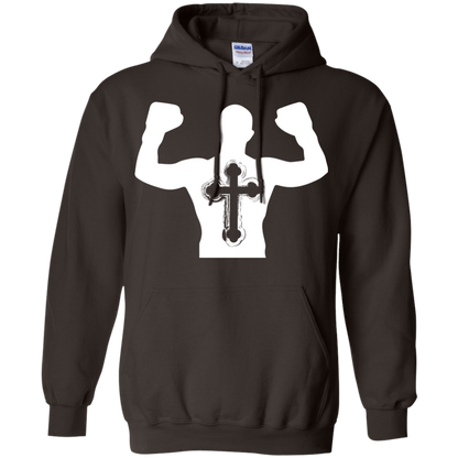 Christian Gym Exercise Workout T-shirt Dark Chocolate