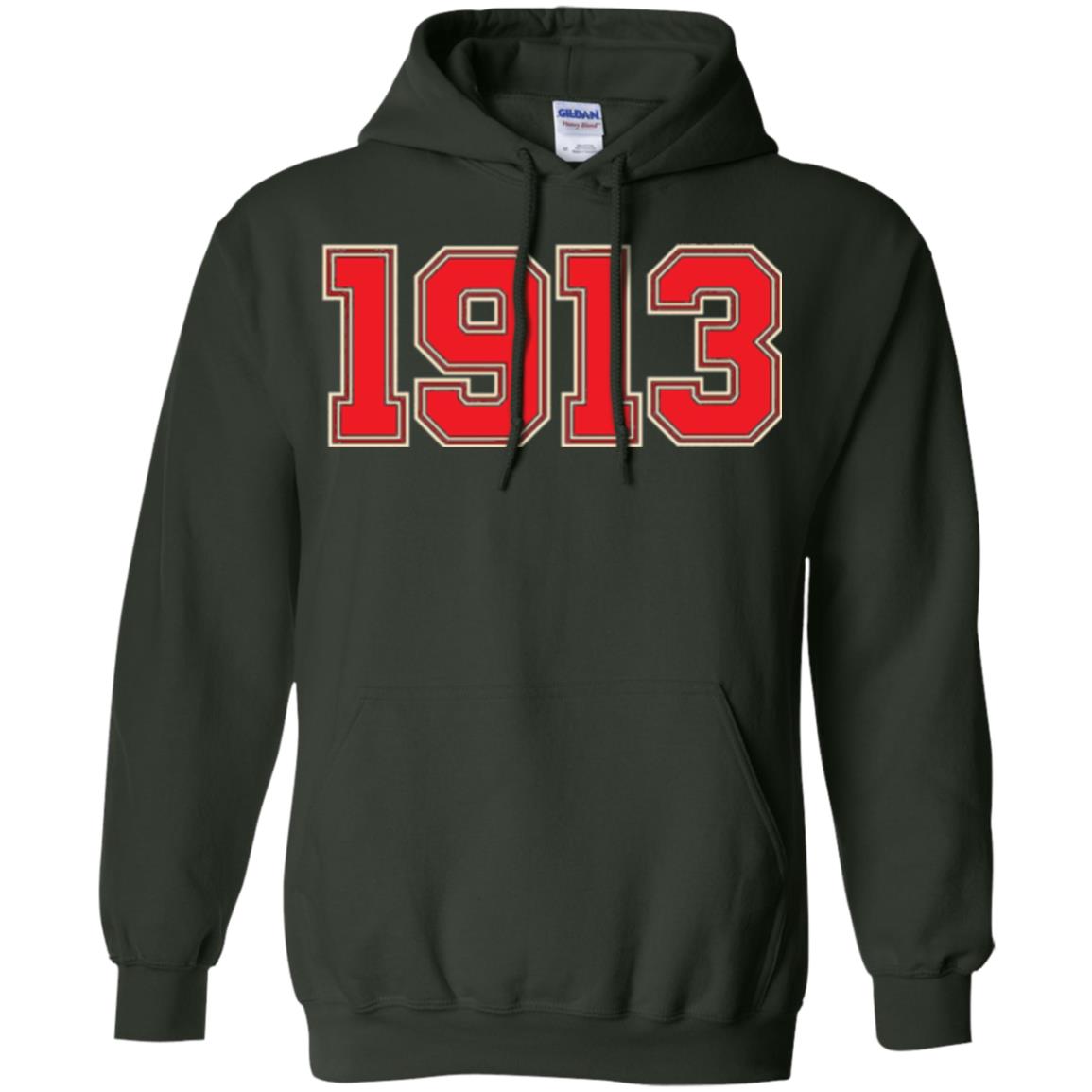 Delta Black Red Jersey Sigma 1913 T-shirt Forest Green