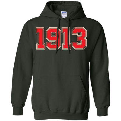 Delta Black Red Jersey Sigma 1913 T-shirt Forest Green