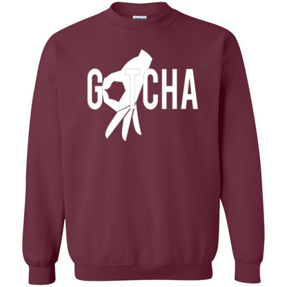 Gotcha Finger Circle Game T-shirt Maroon