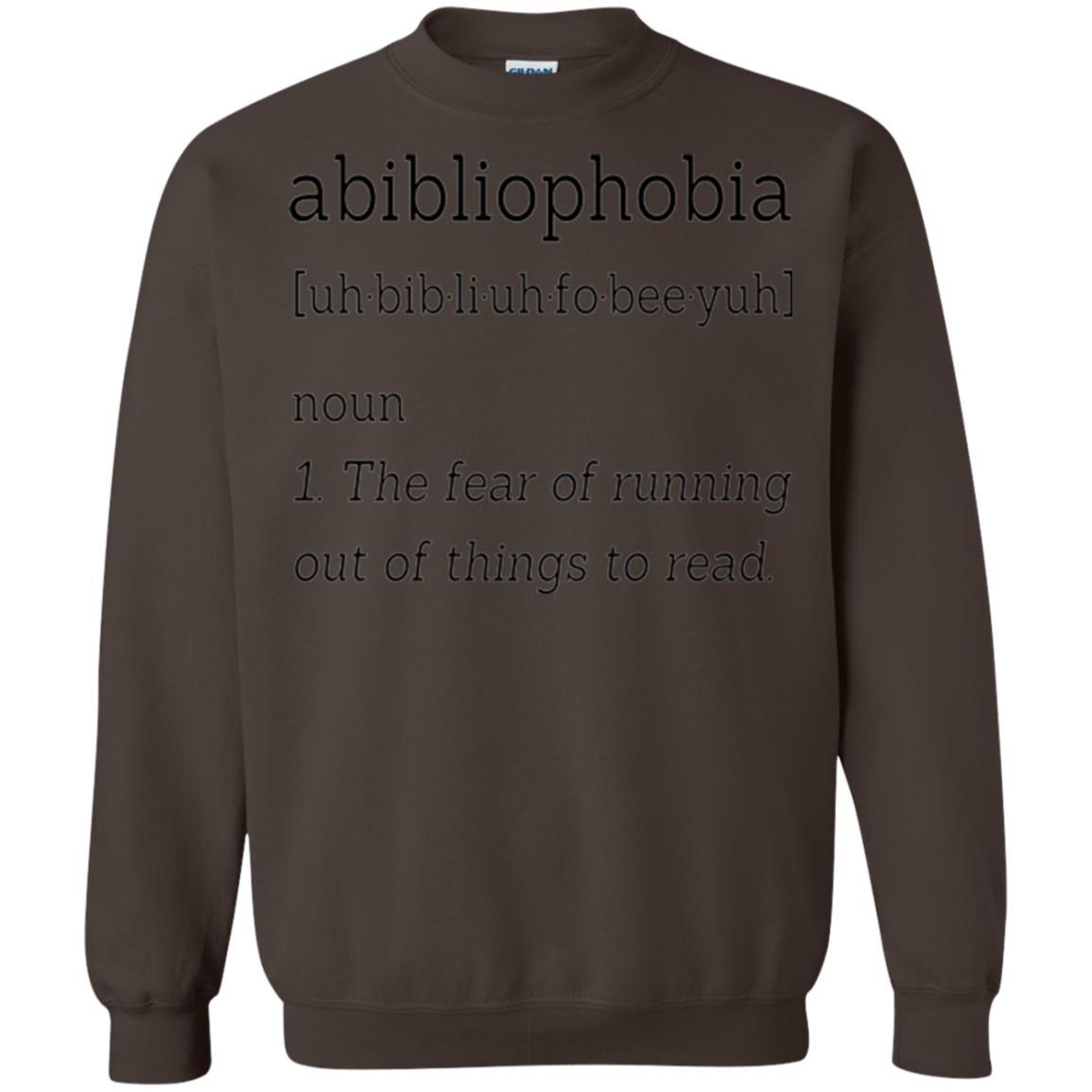 Bookworms T-shirt Abibliophobia Definition