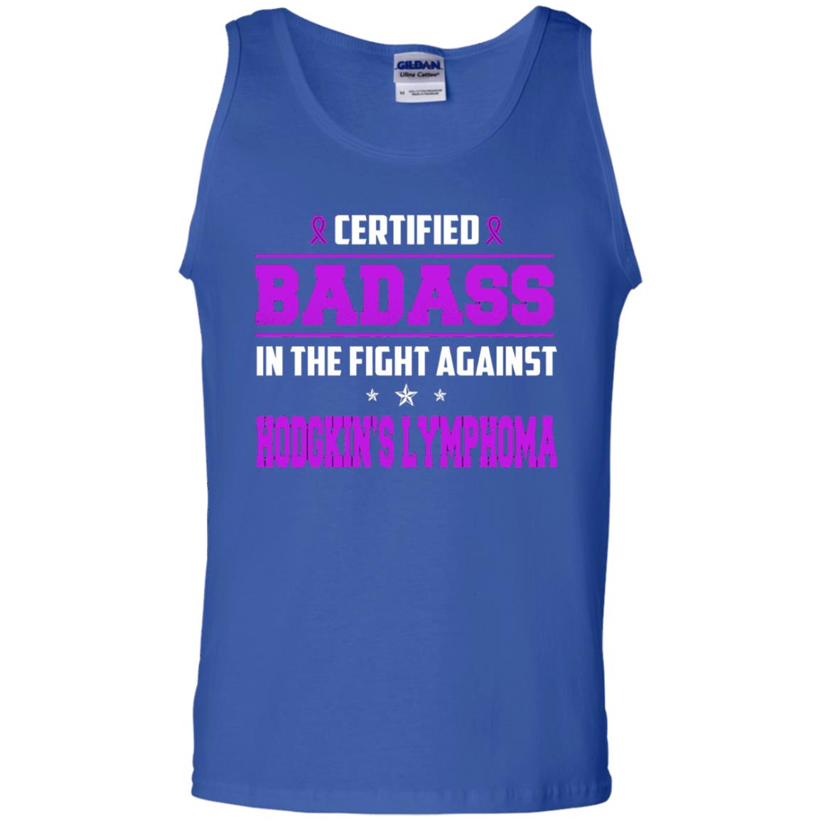 Certified Badass Against T-shirt Hodgkin_s Lymphoma Royal