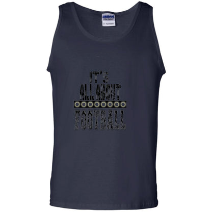 Football Lover T-shirt It_s All About Football Navy