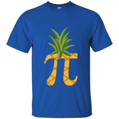 Parody Of Pi Pineapple Funny Pi Day T-shirt Royal