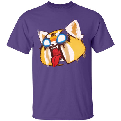 Aggretsuko Screaming Rage Tee Shirt Purple