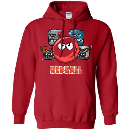 Red Ball 4 The Crew Game Lover T-shirt Red