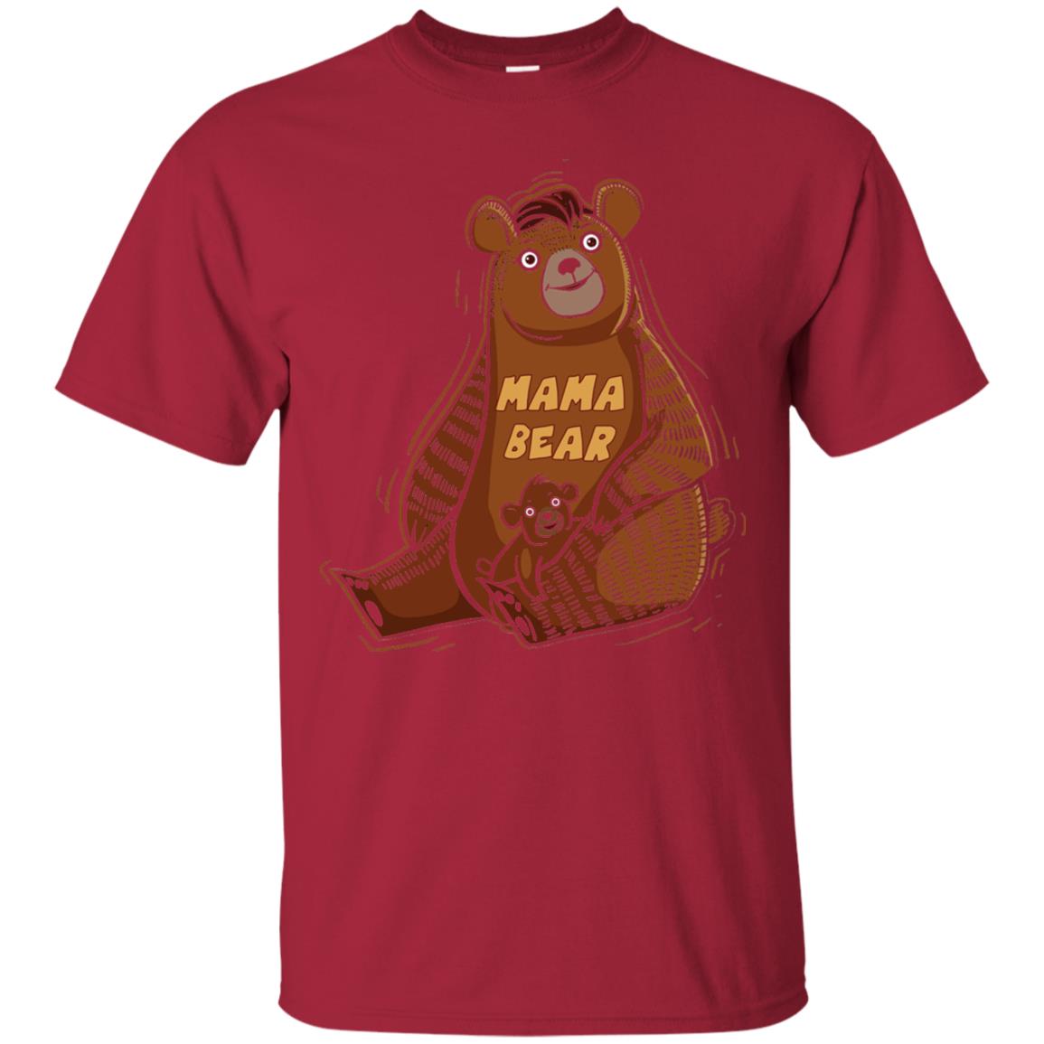 First Time Mothers Day Shirts Mama Bear Cardinal