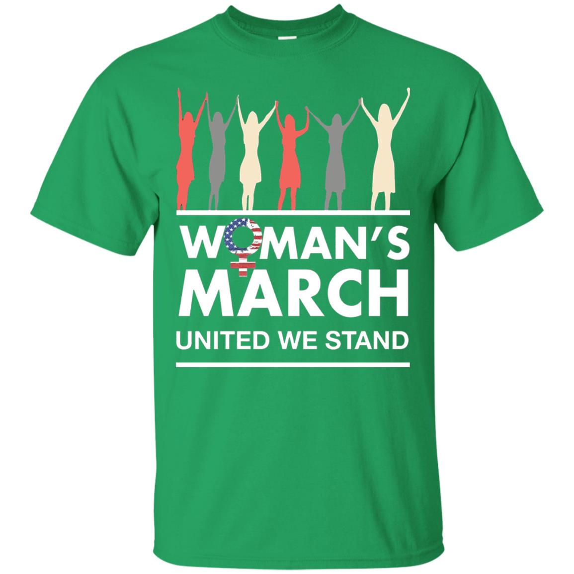Women_s Right T-shirt Women_s March United We Stand Irish Green